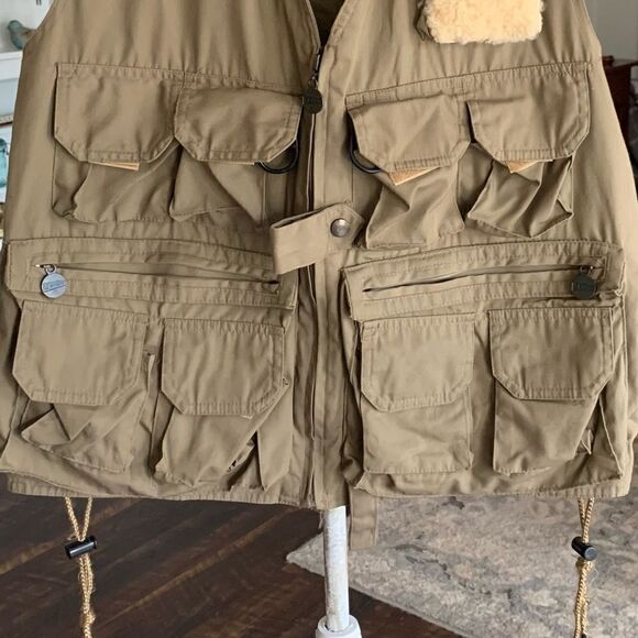 Garcia Fly Fishing Khaki One Size Vest Adjustable - Picture 5 of 5